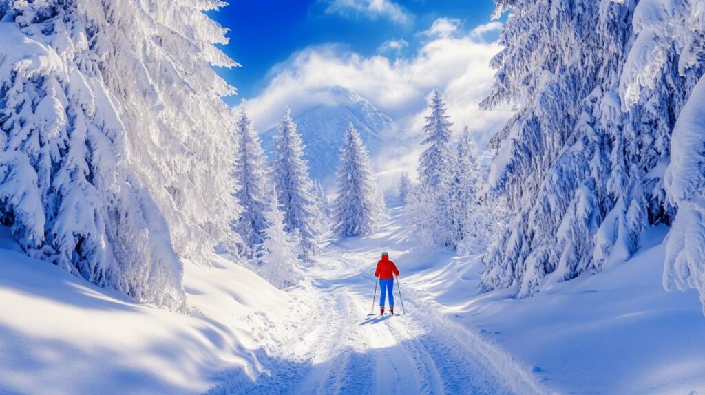 Faire du ski de fond aux Saisies : Un guide eco-responsable pour decouvrir le domaine nordique